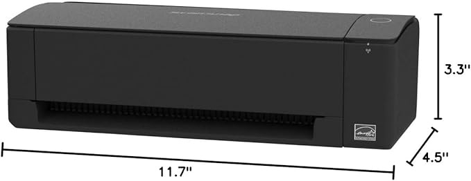 ScanSnap iX1300 Compact Wireless or USB Double-Sided Color Document, Photo & Receipt Scanner with Auto Document Feeder and Manual Feeder for Mac or PC, Black