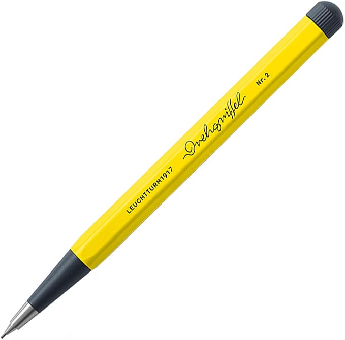 LEUCHTTURM1917 368266 Twist Handle No. 2, Lemon - Pencil