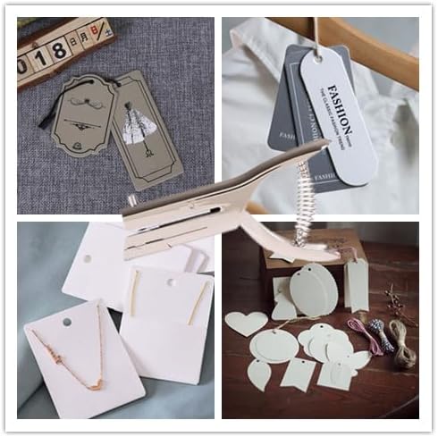 Heavy Duty Hole Punch - Single Hole Punch, 5/16 inch (8mm), Ideal for Crafts, Paper, Cards, Tags, Scrapbook