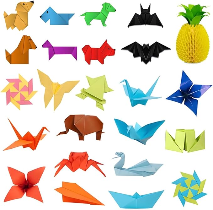 A4 Origami Paper Brown 100 Sheets, 8.27×11.7 inch Double Sided Color Easy Fold Big Origami Paper A4 Colored Copy Papers Thin 70gsm for Beginners, DIY handwork Art and Craft Projects (210 x 297 mm)