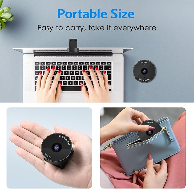EMEET C950 Webcam for PC, 1080P Webcam with Microphone&Privacy Cover, Auto Light Correction, 70° FOV for Personal Use, Plug&Play Web Cam Protect Data, Perfect for Office Professionals&Remote Workers