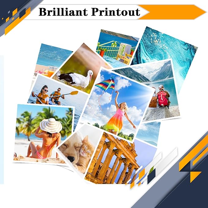 PG-260XL CL-261XL PG260 PG-260 CL261 CL-261 Ink Cartridges, Compatible for Canon TS6420a TS6420 TR7020a TR7020 TS5320 All in One Printers【High Print Volume with Chip Black*1+Color*1