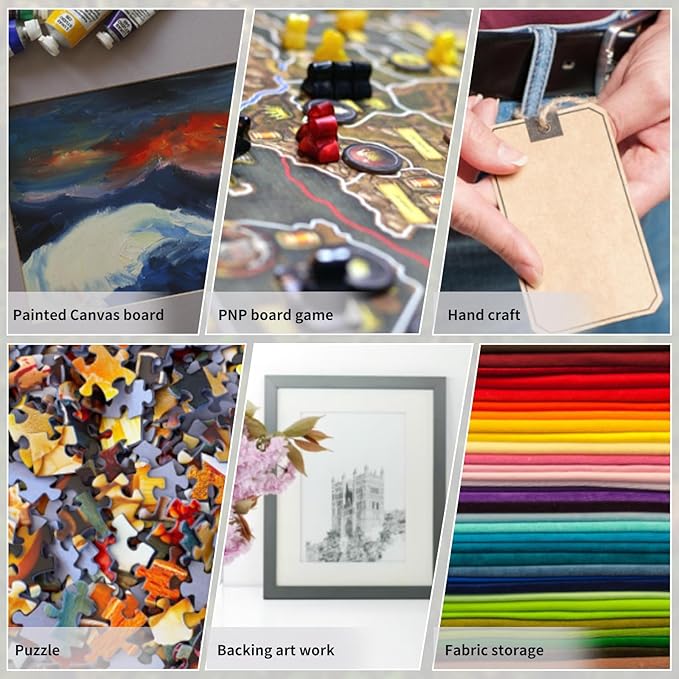 25 Pcs Book Board, Binder Board, Cover Board, Heavy Duty Chipboard for Book Binding, DIY Cardboard (Gray, 5 x 7 Inch 100PT)