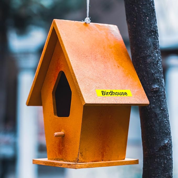 3P Ptouch TZe Yellow Tape 12mm Replacement for Brother Label Tape Yellow TZe-631 12mm 0.47" Laminated,Compatible with Brother Ptouch Label Maker PT-D210 PT-H100 PT-D600 PTD400