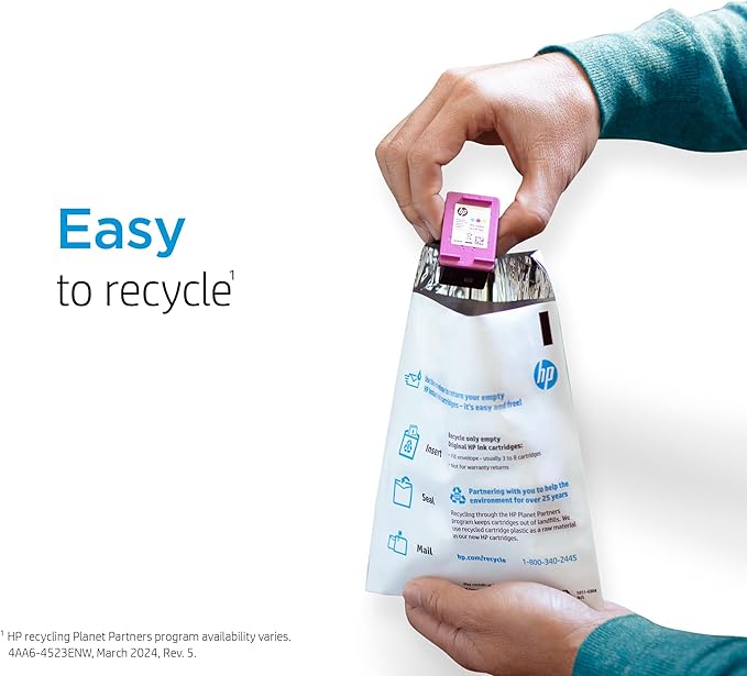 HP 936 Magenta Ink Cartridge | Works OfficeJet 9120 Series, OfficeJet Pro 9110, 9120, 9130 Series, OfficeJet Pro Wide Format 9730 Series | Eligible for Instant Ink | 4S6V0LN