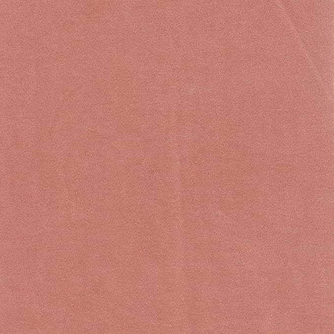 HomePop Storage Round Ottomanwith Removable Lid Home Décor|Upholstered Round Velvet Foot Rest Ottoman - Blush Pink Velvet