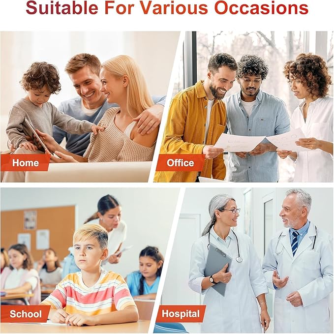 65XL Ink Cartridge Black/Color Combo Pack Replacement for HP 65XL High Yield Works with HP DeskJet 3752 3755 3700 3772 2655 2652 2622 Envy 5010 5012 5055 5052 AMP 100 Printer,Black, Tri-Color, 2-Pack