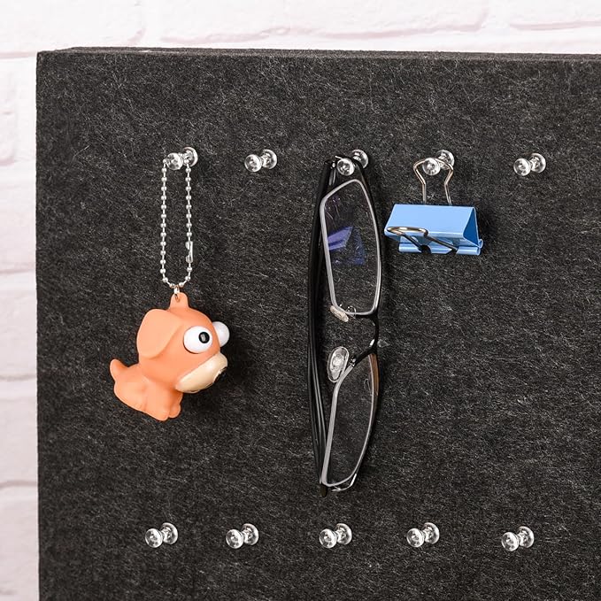 1000 PCS Clear Push pins Tacks for Wall Cork Board Bulletin Board use Clear Plastic Head Pins for Home Office Craft Projects