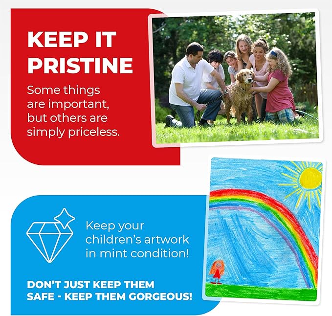 5MIL Thermal Laminating Sheets (100 Count) 9x11.5 inch, Letter Size Dry-Erase Friendly Laminating Pouches, Compatible with Laminators, Crystal Clear Laminated Finish