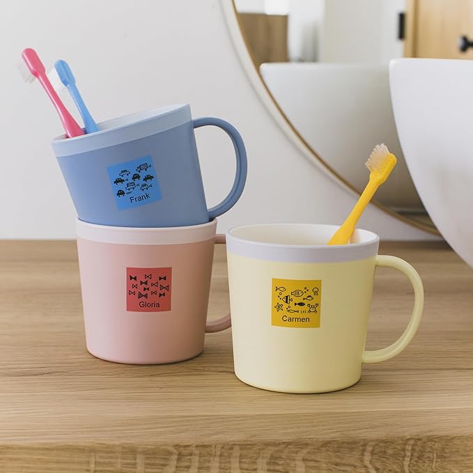 Epson LABELWORKS 224BMRPX Genuine PET (Polyester) Tape Cartridge - Black on Matte Red Designer Craft Label Maker Tape - 1" (24MM) Wide, 26'