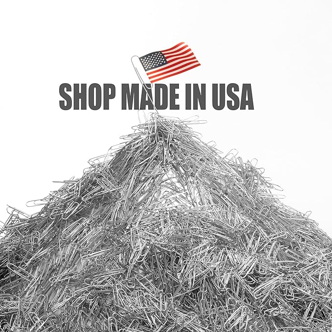 Officemate 3-Pack 99915 Giant Non-Skid Gem Paper Clips (99935)