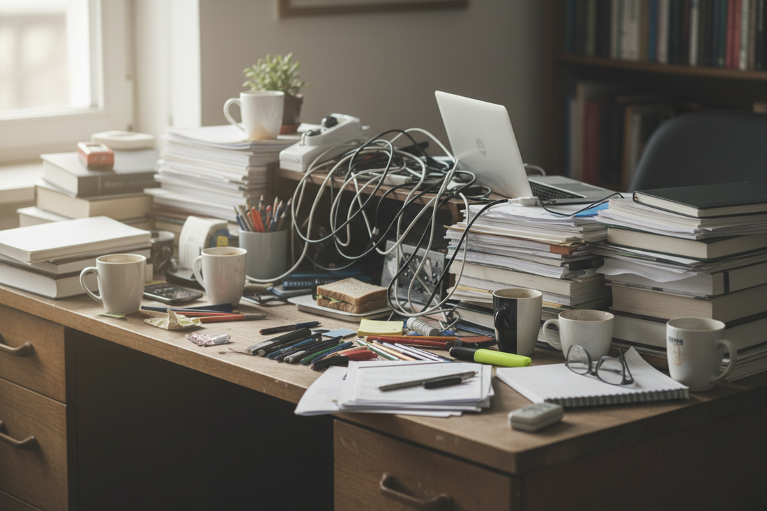 Why Your Desk Feels Smaller Than It Is