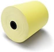 3 1/8 x 230 Yellow Thermal Paper Receipt Rolls fits all Clover POS Cash by BuyRegisterRolls%C2%AE