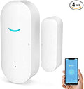 4-Pack Smart Door/Window Sensor: WiFi Alarm, Wireless Alerts, Compatible by SENCKIT