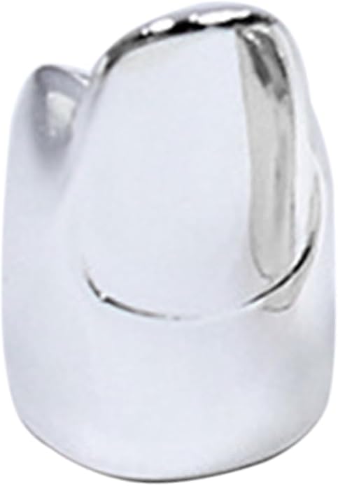 LIANXUE Metal Nail Cover Ring Hip Hop Cosplay Unisex Punk Gold Silver Color - Image 3