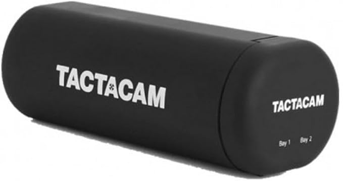 Tactacam Dual Battery Charger for 5.0, 4.0 and Solo Camera Batteries by TACTACAM