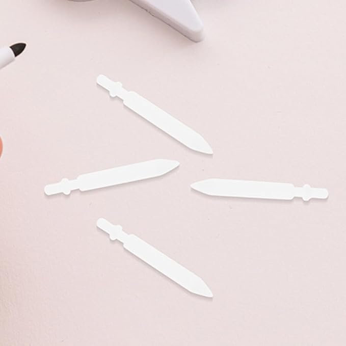 50pcs 0.7mm Acrylic Paint Marker Replacement Nibs - Nylon Pen Tips for Paint Pens, Easy to Install, Friendly, Ideal for Art Projects, Diy Crafts