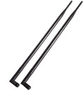 8dBi High Gain Long Range Dual Band WiFi 2.4GHz 5GHz 5.8GHz MIMO RP-SMA Male by TREADALT-TEC