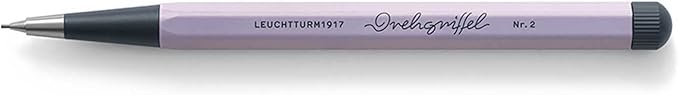 LEUCHTTURM1917 - Drehgriffel Mechanical Pencil - Refillable Writing Stylus with 0.7 mm HB Graphite Lead (Lilac)