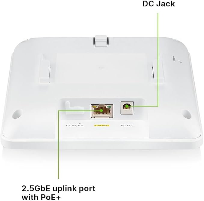 Zyxel WiFi 7 Wireless Access Point BE5100 | PoE+ / AC Powered | 2.5Gb Ethernet - Image 7
