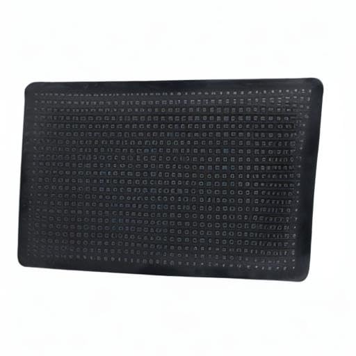 Guardian Flex Step Antifatigue Floor Mat, Rubber, 2'x3', Black