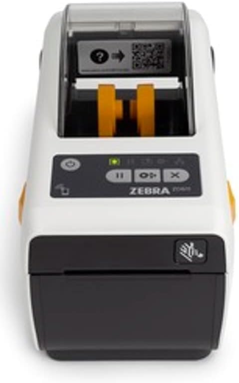 Zebra Thermal Transfer Printer (74M) ZD611, Color Touch LCD; 203 dpi, USB, USB Host, Ethernet, 802.11ac, BT4, USA/Canada, US Cord, Swiss Font, EZPL