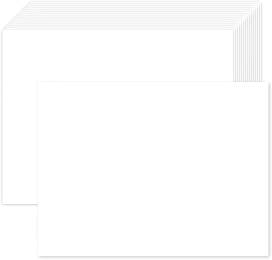 300 Pack White Blank Cardstock 5x7 Thick Paper，Goefun 80lb Flat Cards Stock Printer Paper for Invitations, Postcards, Photos, DIY Card Making
