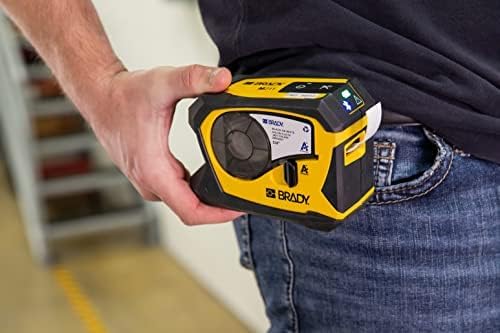 Brady M211 Portable Bluetooth Monochrome Label Printer, Yellow/Black