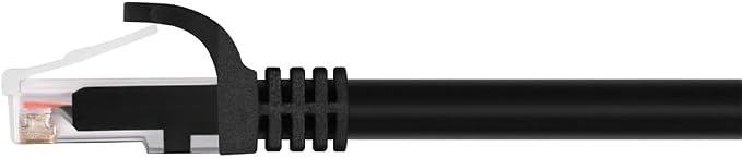 Monoprice Cat5e 10ft Black Patch Cable UTP 24AWG 350MHz Pure Bare Copper - Image 2