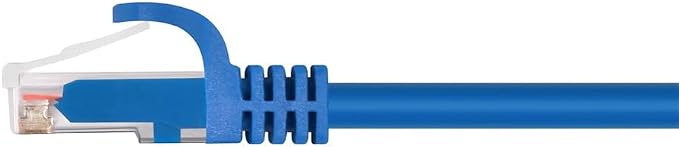 Monoprice Cat5e 3ft Blue Patch Cable UTP 24AWG 350MHz Pure Bare Copper Snagless - Image 2