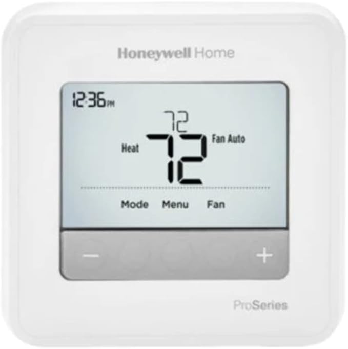 Honeywell TH4210U2002 T4 Pro Programmable Thermostat 2H/1C 1H/1C - Image 2
