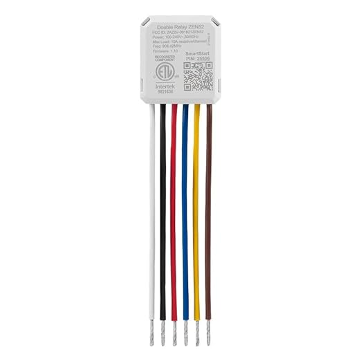 Zooz 700 Series Z-Wave Long Range Double Relay ZEN52 | Control 2 Lights - Image 3