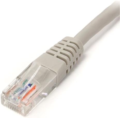 StarTech.com Cat5e Ethernet Cable - 7 ft Gray Patch Cable - Molded Short - Image 2