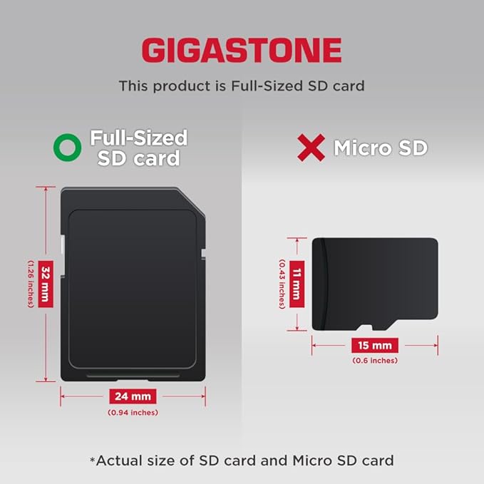 【5-Years Data Recovery】 GIGASTONE 1TB SD Card, 4K Camera Extreme, UHS-I A2 V30 - Image 2