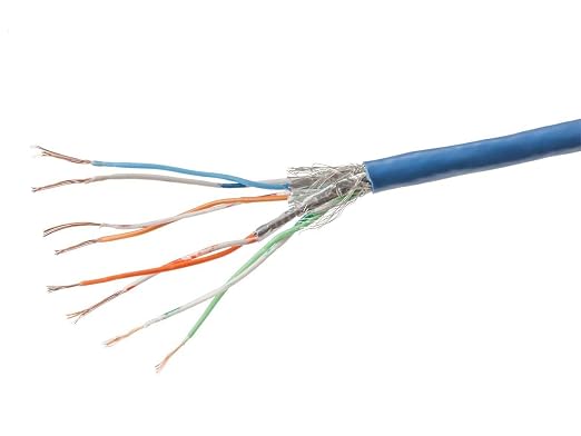 Monoprice Cat7 15ft Blue Patch Cable Double Shielded 26AWG 10G Pure Bare Copper - Image 5