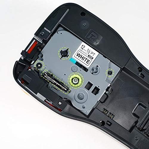 1PK Black on Yellow Extra Strength Laminated Label Tape Compatible for Brother P-Touch TZe-S611 TZ S611 Tze S611(6mm x 8m)