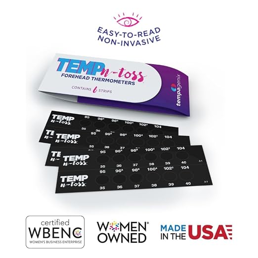 Fast Reading Disposable Forehead Thermometer Strips - Image 4