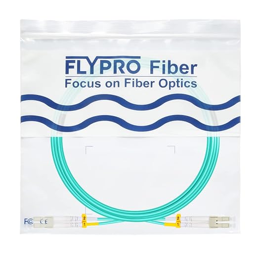 FLYPROFiber- OM3 Fiber Patch Cable, 20M/66ft LC to LC Fiber Optic Cable Cord - Image 7