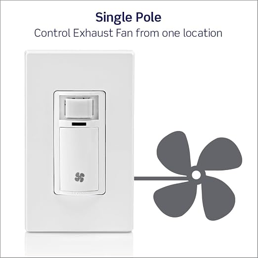 Leviton Humidity Sensor Switch for Bathroom Exhaust Fan, Automate Ventilation - Image 13