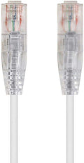 Monoprice Cat6 14ft White Component Level Patch Cable UTP 28AWG 550MHz Pure by Monoprice