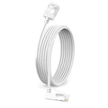 Flexible Cat 6 Ethernet Cable 270 °Upward Angle 30 Feet, Ultra Thin & Slim Rj45 by DUTEVOLNS