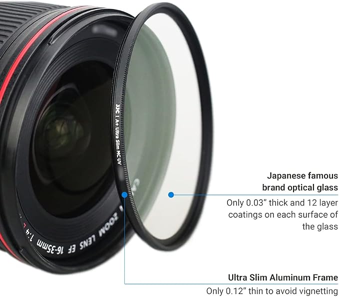 JJC Multi-Coated 77mm UV Filter - Image 3