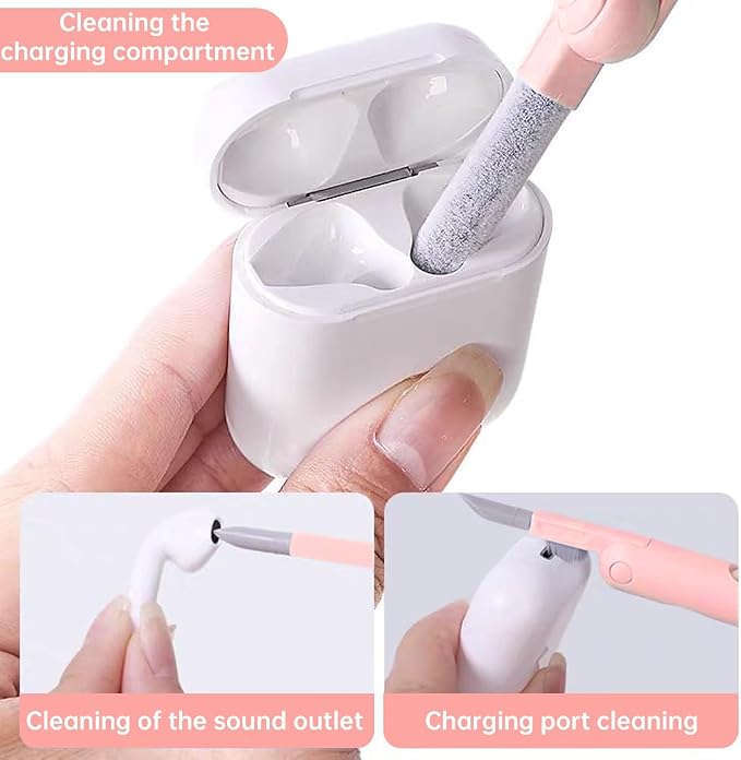 7 in 1 Laptop Cleaning Kit Keyboard Cleaner, Computer Screen Cleaning Brush Tool - Image 6