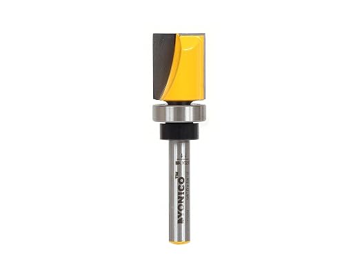 YONICO Flush Trim Router Bit 5/8-Inch Diameter 1/4-Inch Shank 14124q - Image 5