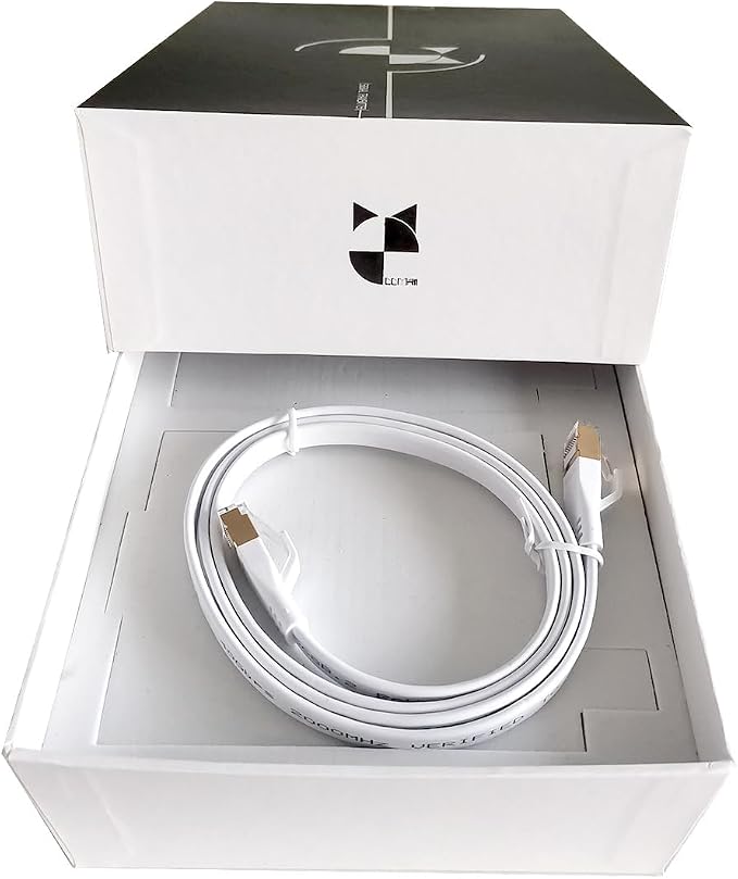DDMALL CAT 8 Ethernet Cable 65ft, High Speed 40Gbps 2000MHz, Shielded Flat CAT8 - Image 9
