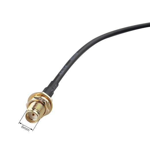 2PCS 15cm/6 inch Connector TS9 Male to SMA Female Adapter Cable Pigtail Coaxial - Image 4