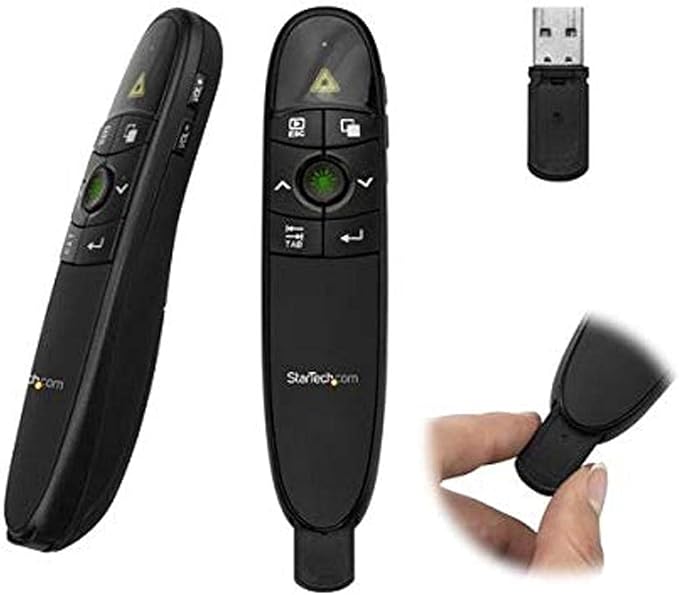 StarTech.com Wireless Presentation Remote - 90 ft. - USB Presentation Clicker by StarTech