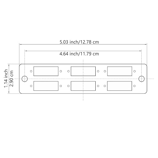 LC/MM Fiber Patch Panel, 6 Multimode Gray 4 Channels LC Adapters, 24 Fiber Ports - Image 7