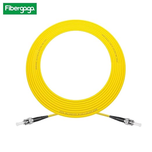 Fibergaga-0.5m OS2 ST to ST Fiber Patch Cable, Single Mode, Length Option: - Image 5