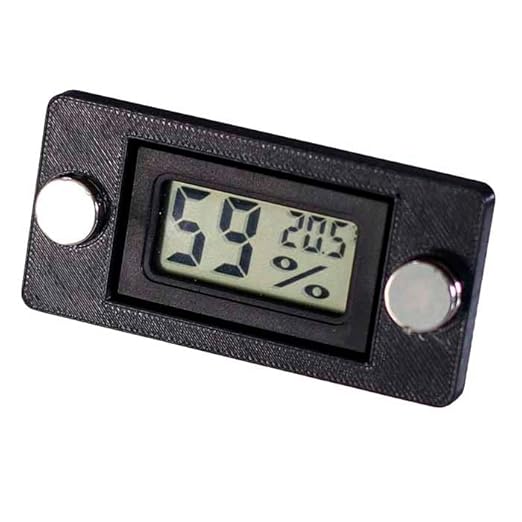 2 Pcs Magnetic Jumping Spider Enclosure Thermometer and Humidity Gauge - Image 2